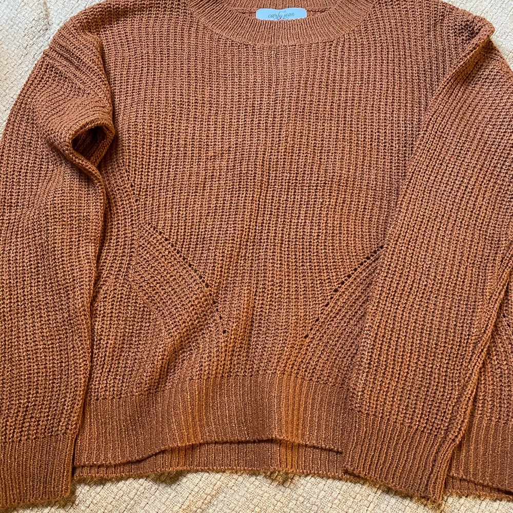 Cjla small Billie sweater in rust!